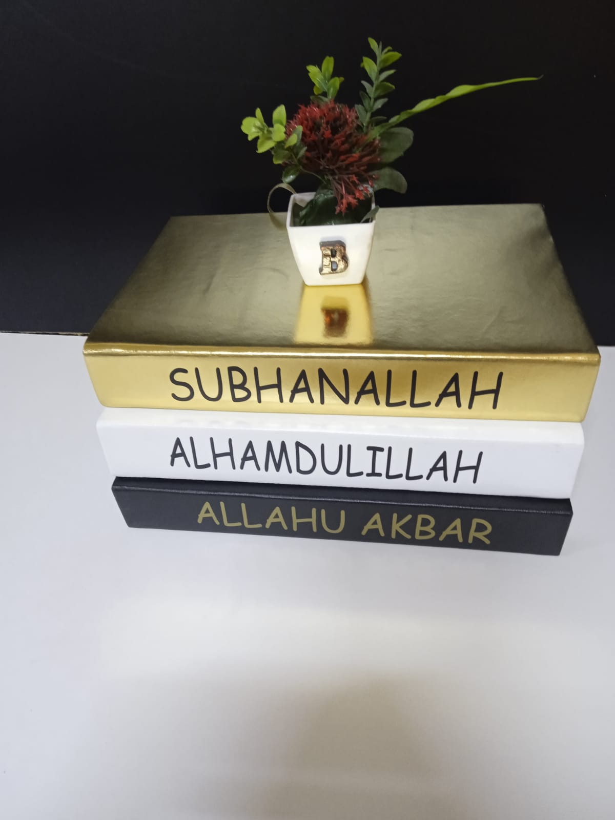 3 FAUX LIVRES DECORATIFS
