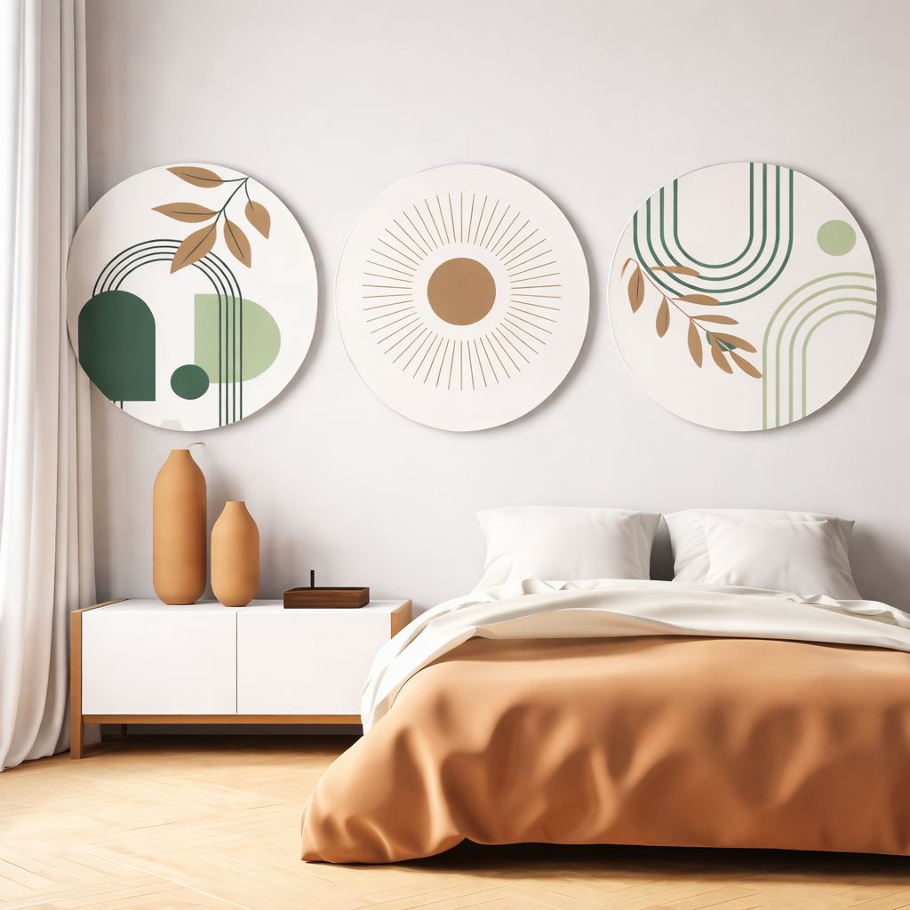 Mur de galerie minimaliste