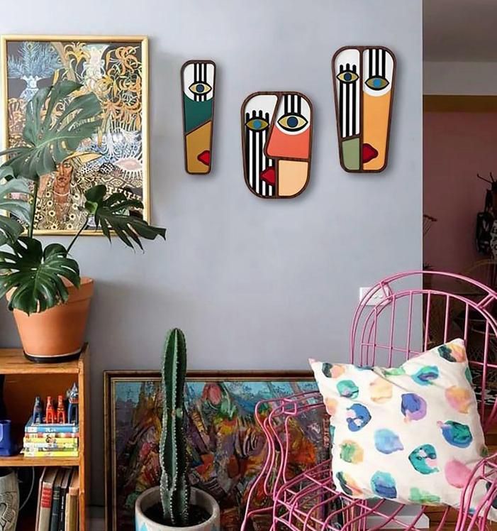 Pack de 3 Masques Africains