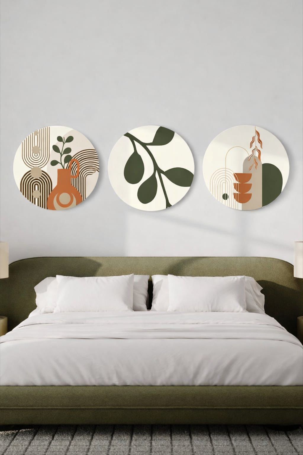 Mur de galerie minimaliste