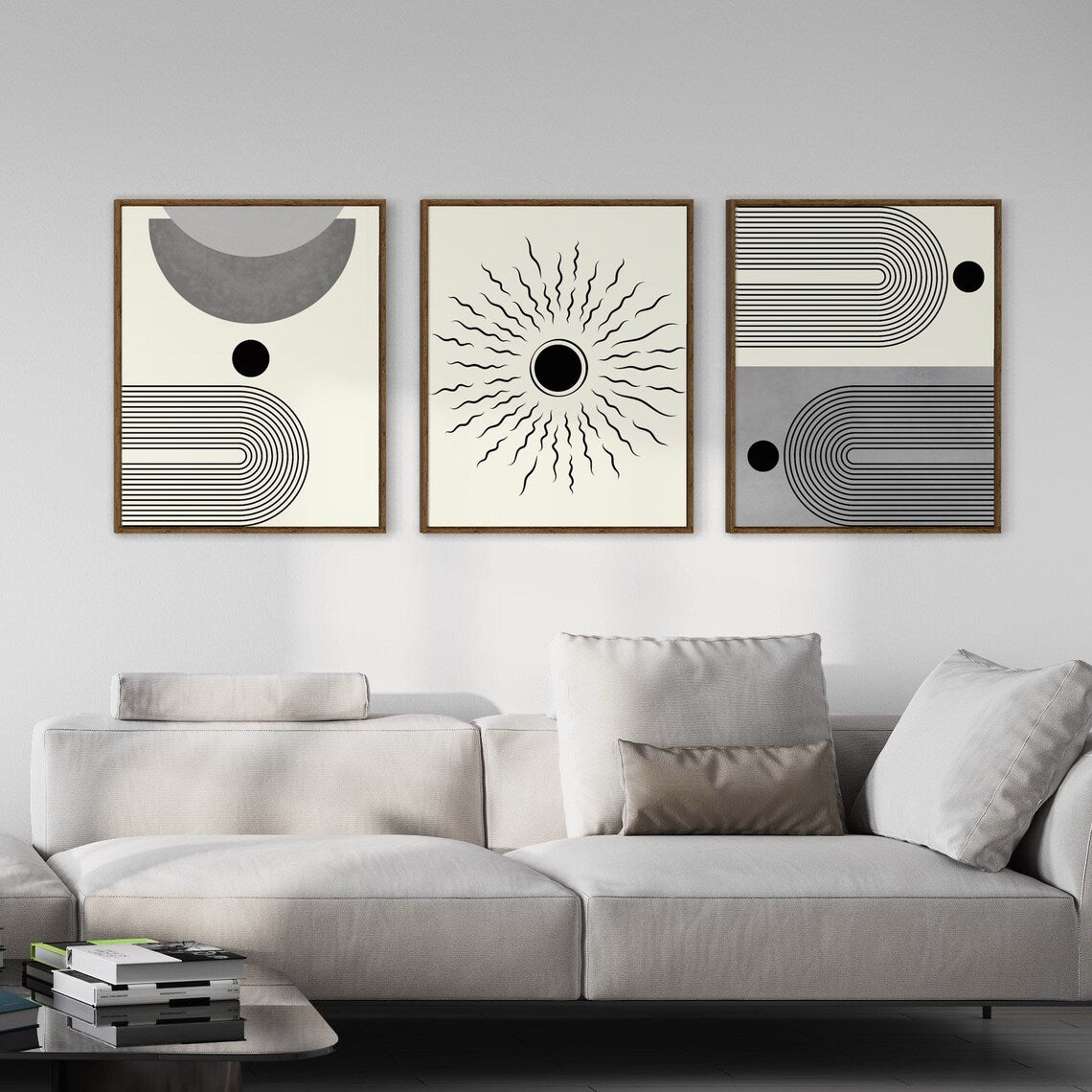 Déco murale moderne neutre