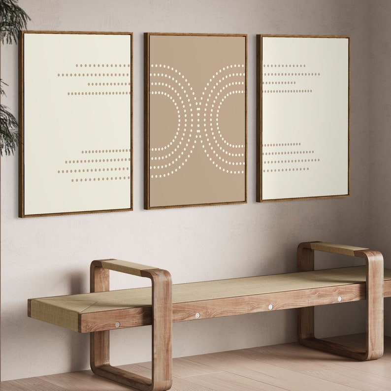 Ensemble de 3 Tableaux