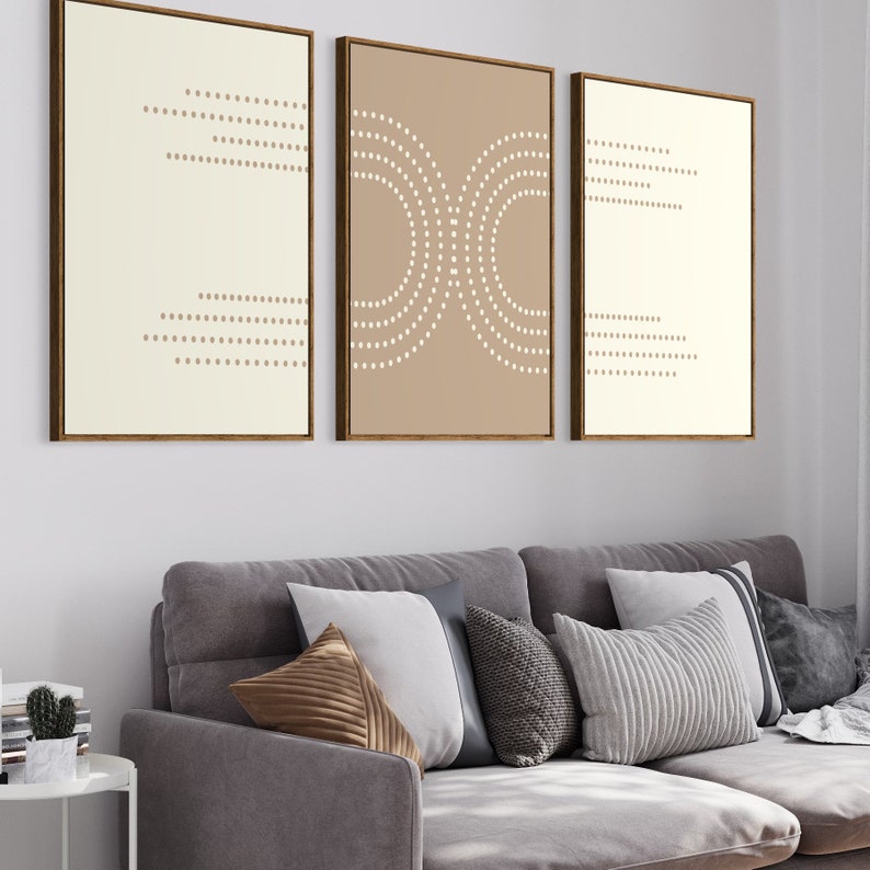 Ensemble de 3 Tableaux