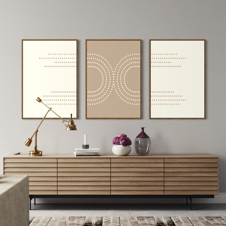 Ensemble de 3 Tableaux