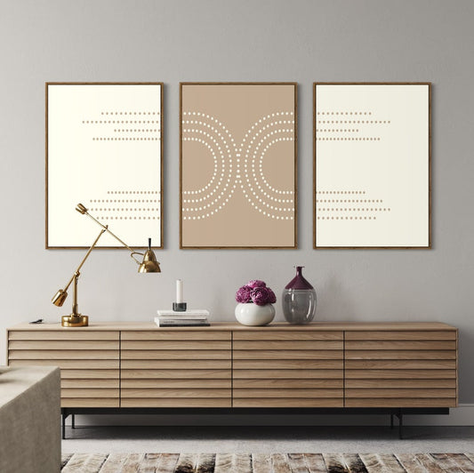 Ensemble de 3 Tableaux Décoration Murale