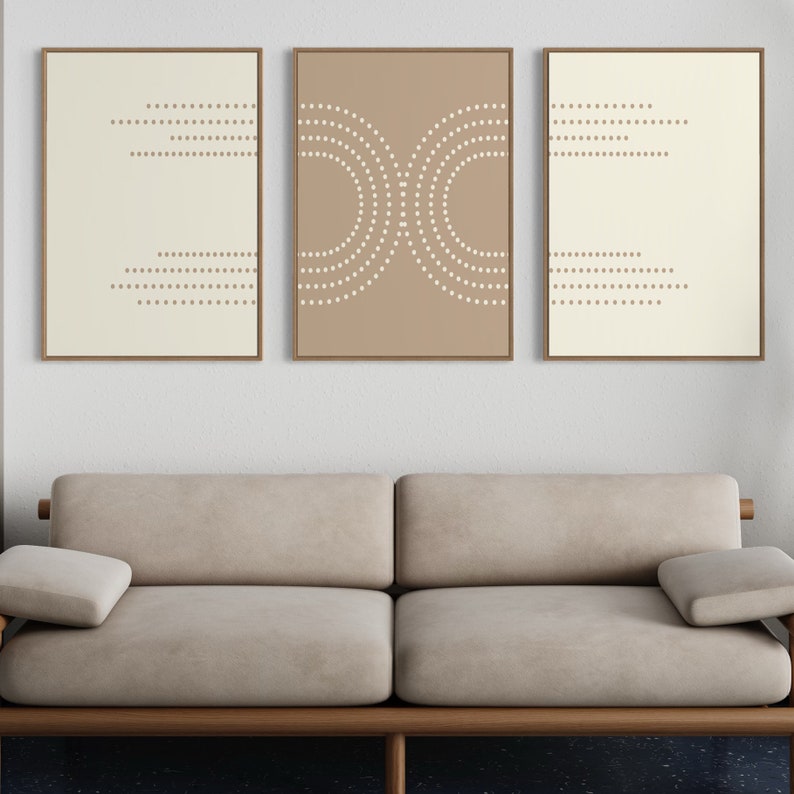 Ensemble de 3 Tableaux