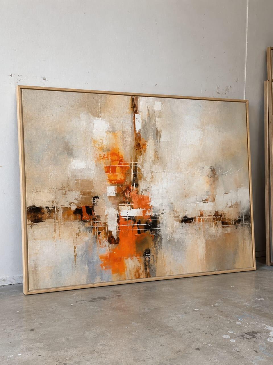 Tableau Abstrait Géométrique