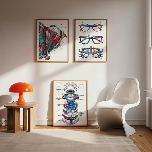 Déco Cabinet d'ophtalmologie