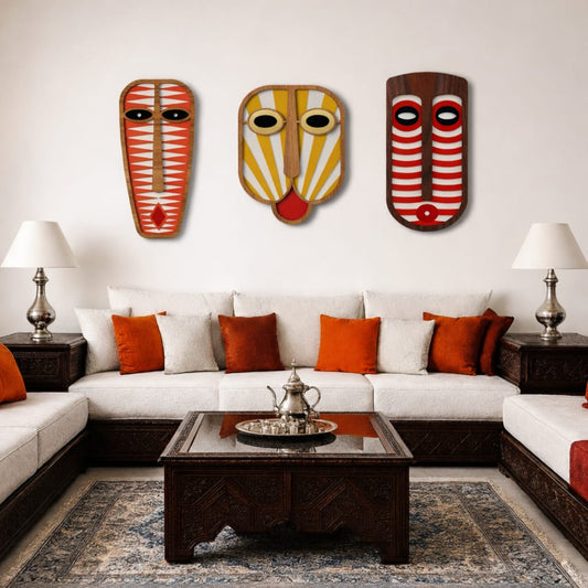 Ensemble de 3 masques minimalistes