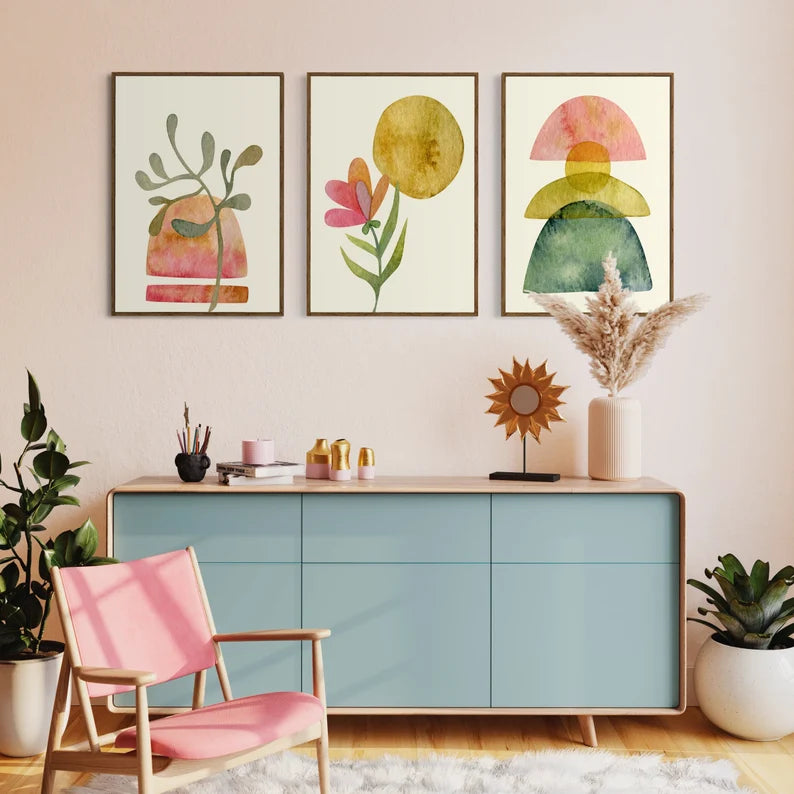 فن البوهيميا الملون | منتصف القرن الحديث