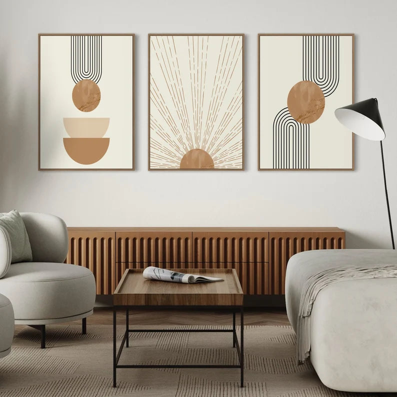 Ensemble d'art mural bohème