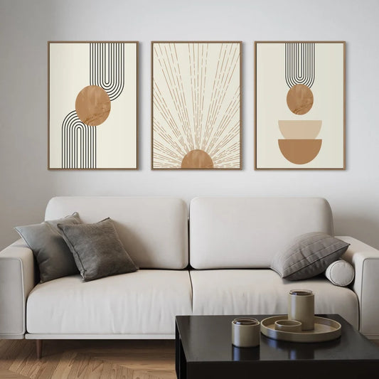 Ensemble d'art mural bohème