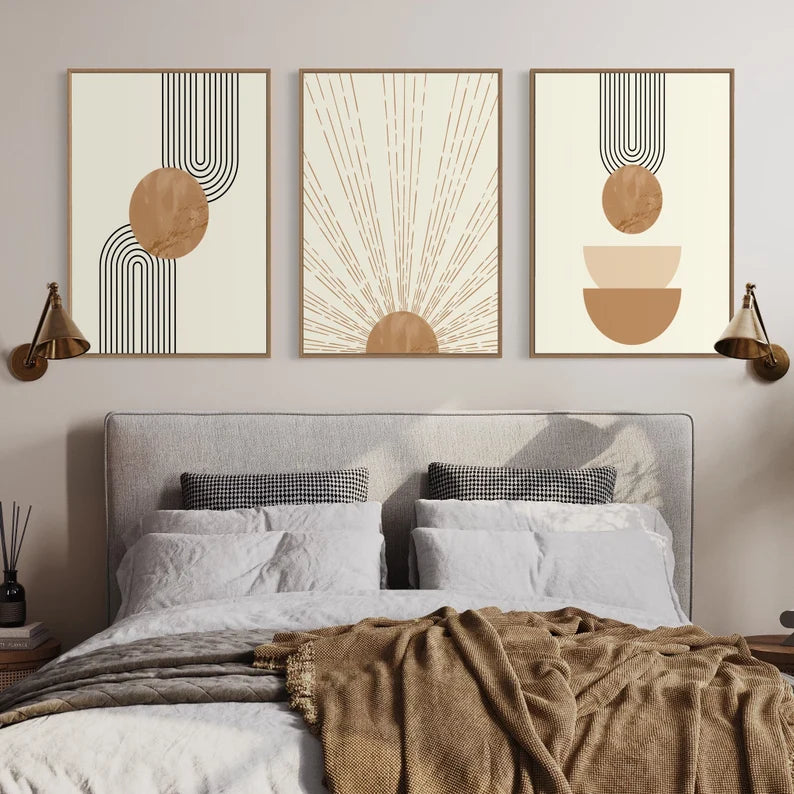 Ensemble d'art mural bohème