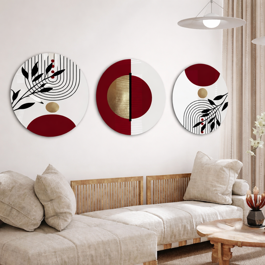 Mur de galerie minimaliste