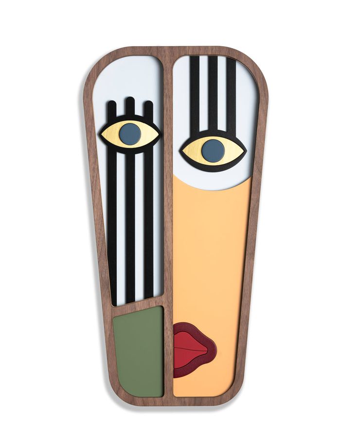 Pack de 3 masques africains colorés