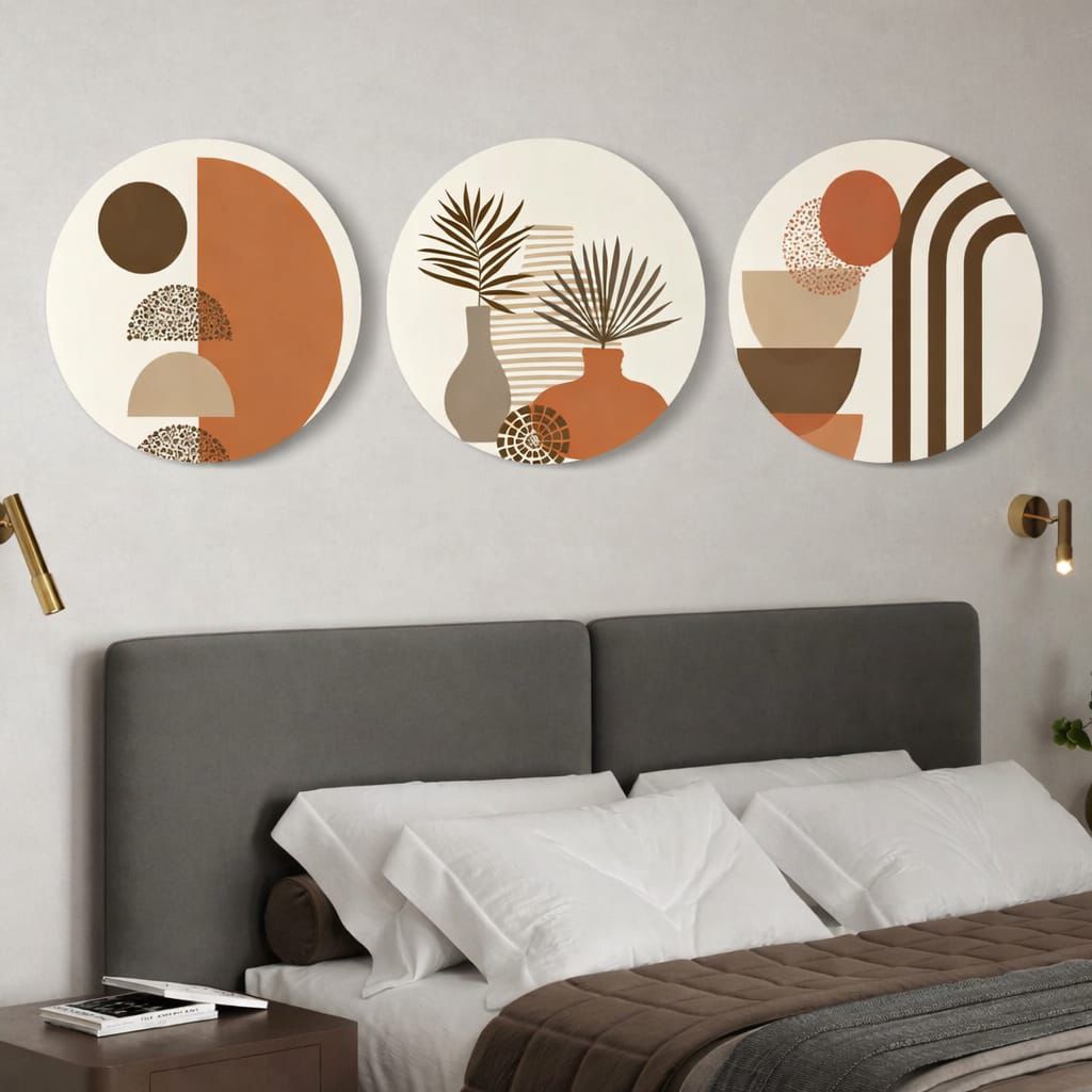 Mur de galerie minimaliste