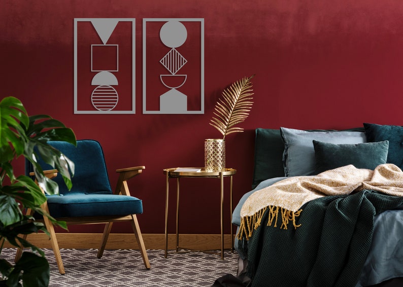 Ensemble de 2 œuvres d'art