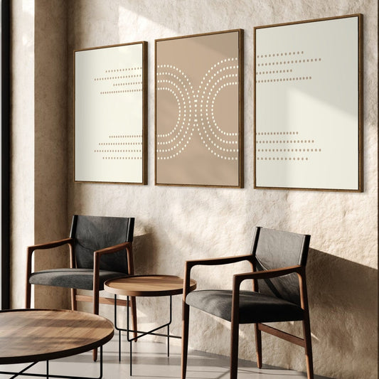 Ensemble de 3 Tableaux Décoration Murale