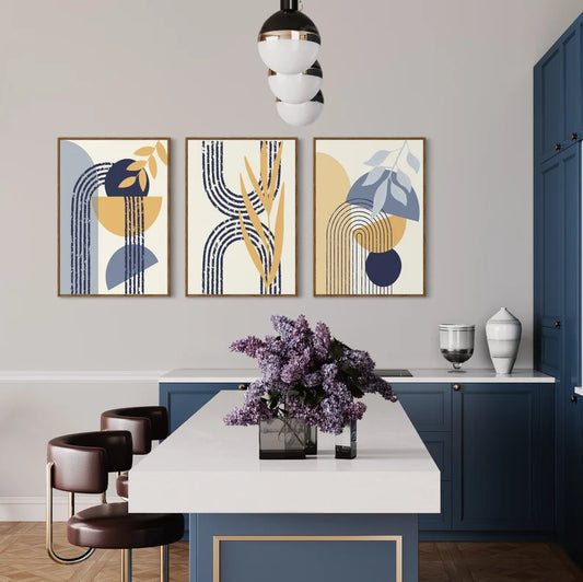 Ensemble de 3 Tableaux Murales Bohème