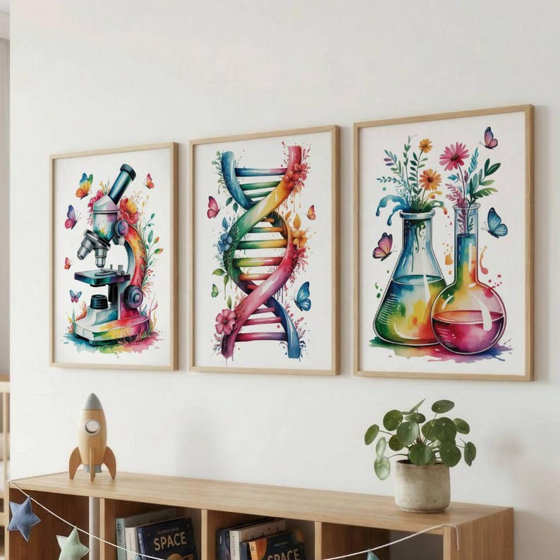 Déco de Laboratoire Scientifique