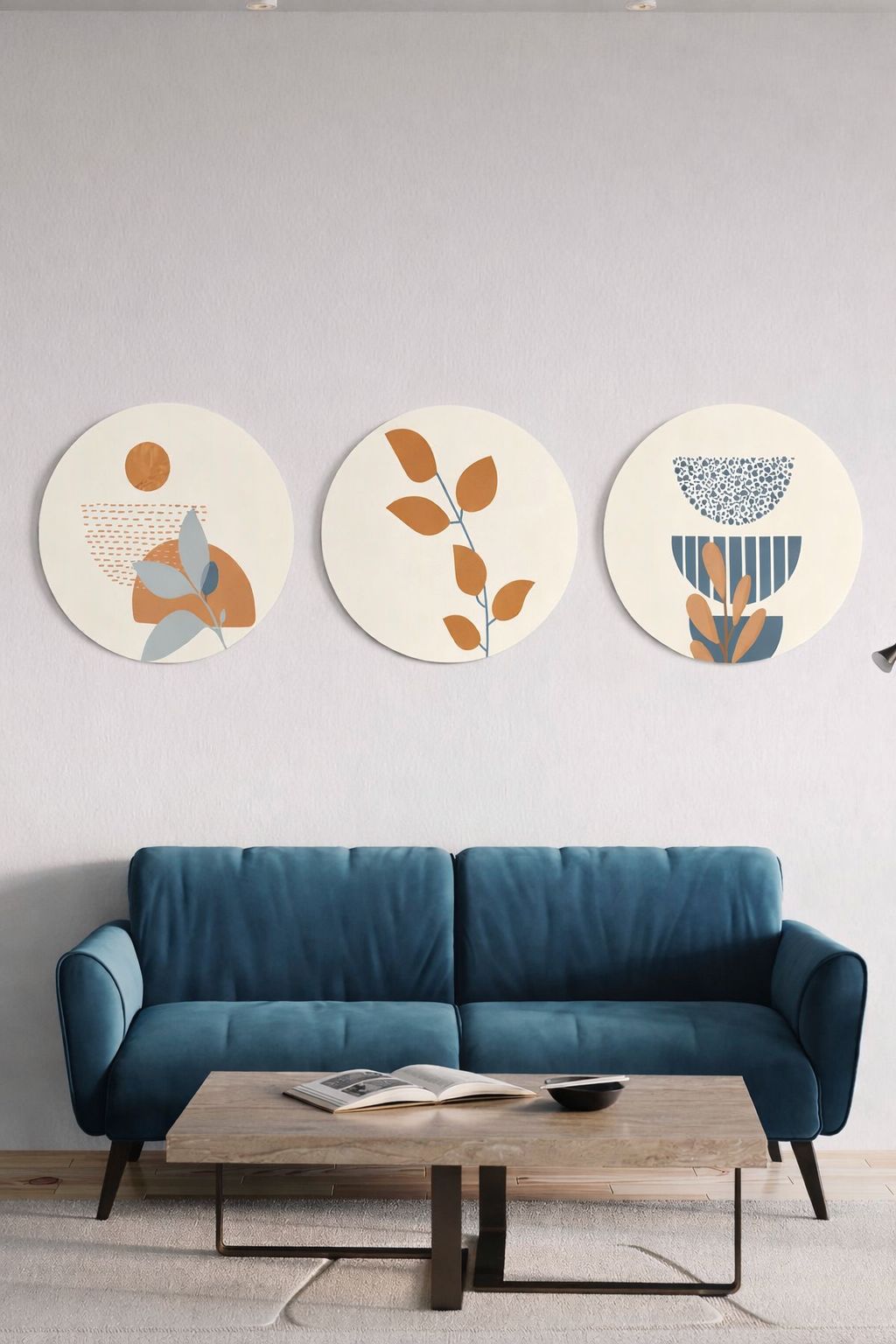 Mur de galerie minimaliste