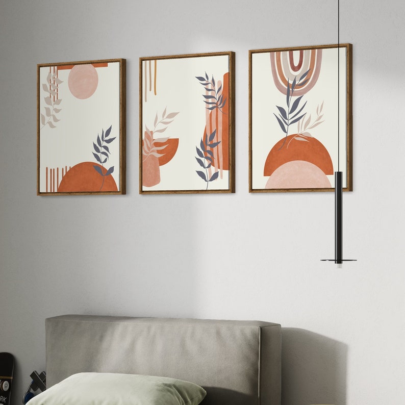 Kit de 3 Tableaux Décoration Murale