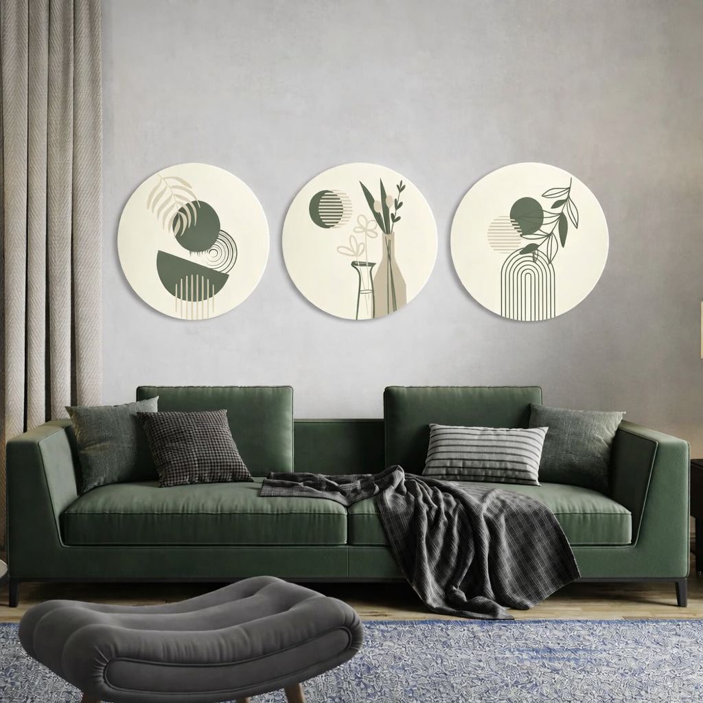 Mur de galerie minimaliste