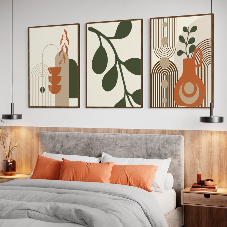 Kit de 3 Tableaux Décoration Murale